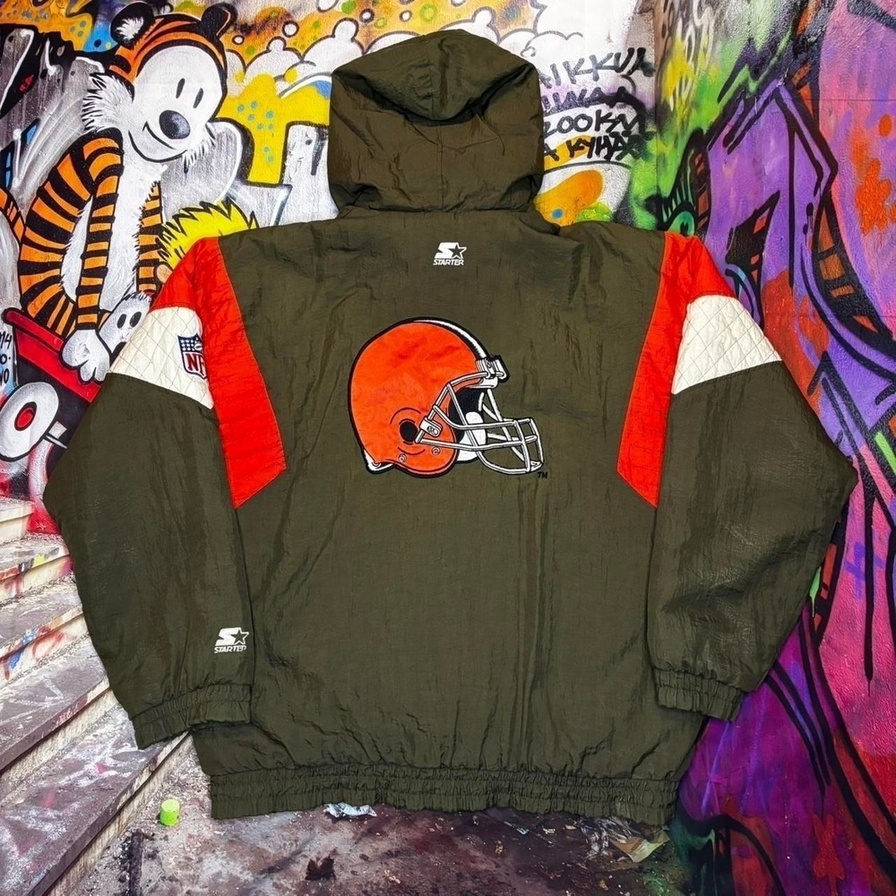 Vintage Cleveland Browns Starter jacket Heavyweight 90s